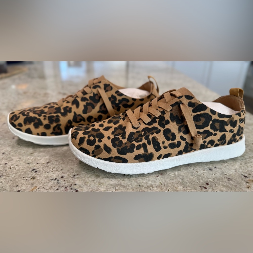 Not Rated Leopard Print Sneaker Shoes  NEW